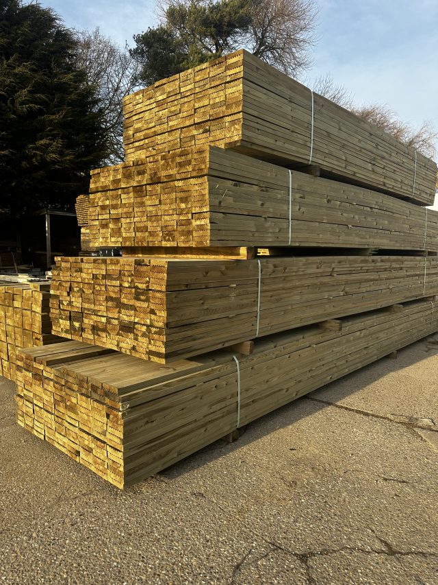 Decking Boards 32mm x 125mm