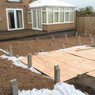 Concrete Decking Post - Platers Fencing & Garden Buildings